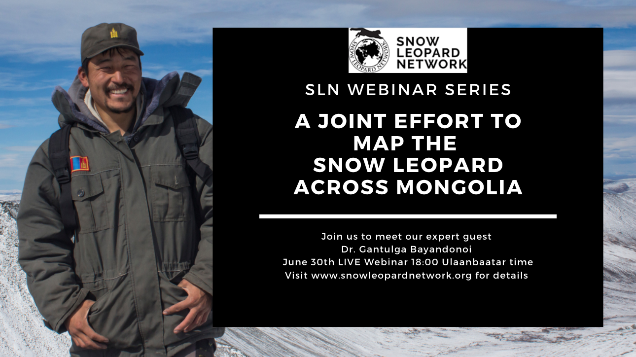 SLN Webinar; special guest Dr. Gantulga Bayandonoi