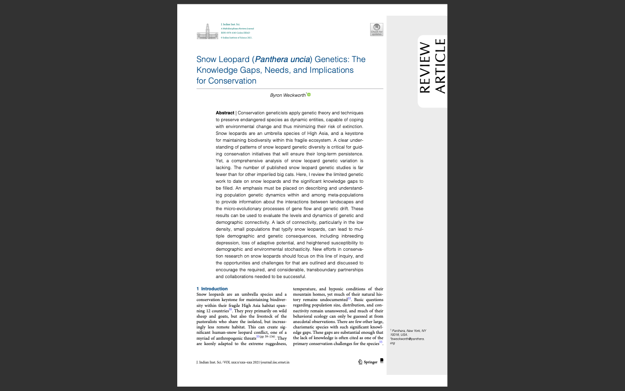 New Article to the Bibliography