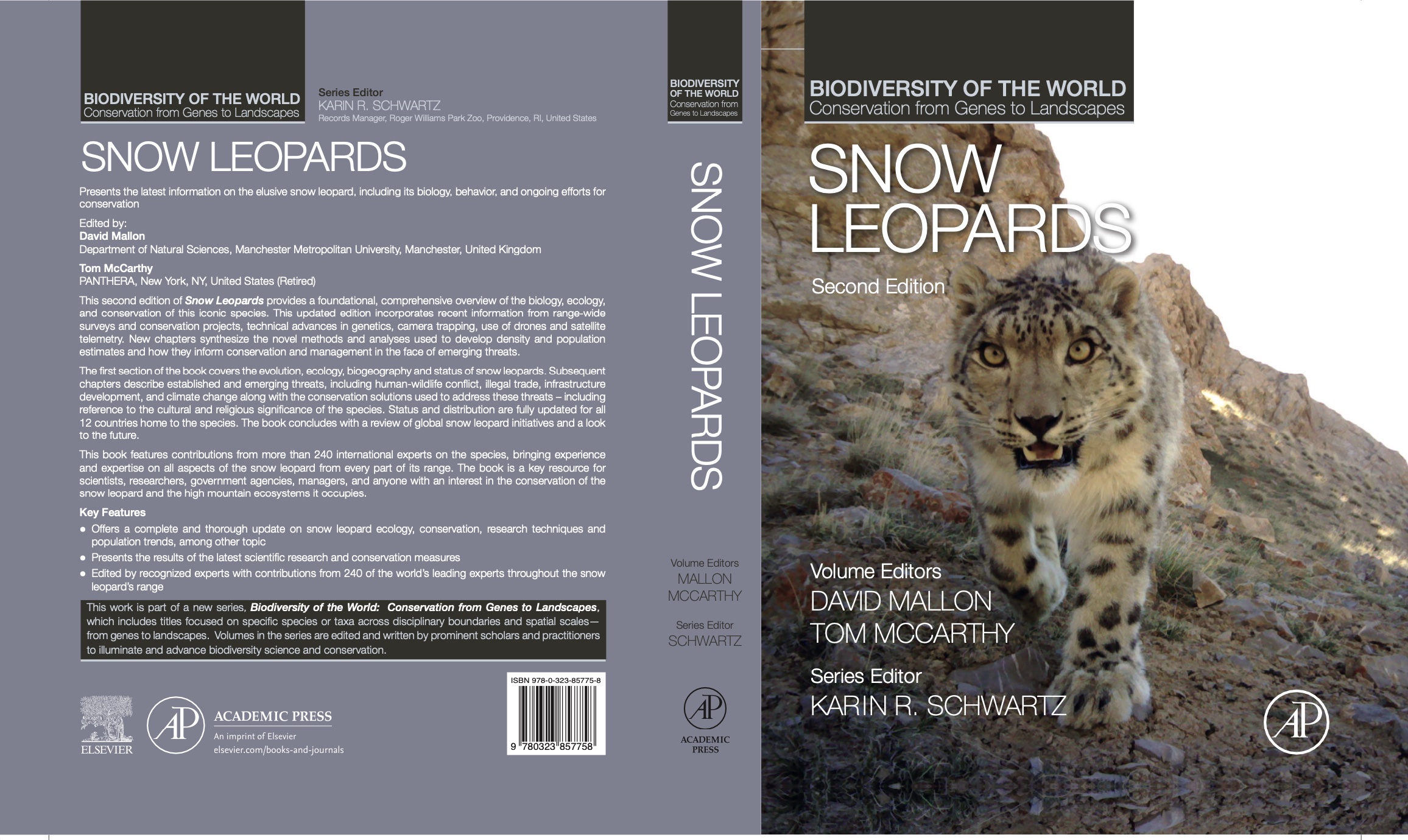 Snow Leopards (Biodiversity of the World: Conservation from Genes to Landscapes) 2nd Edition (Published)