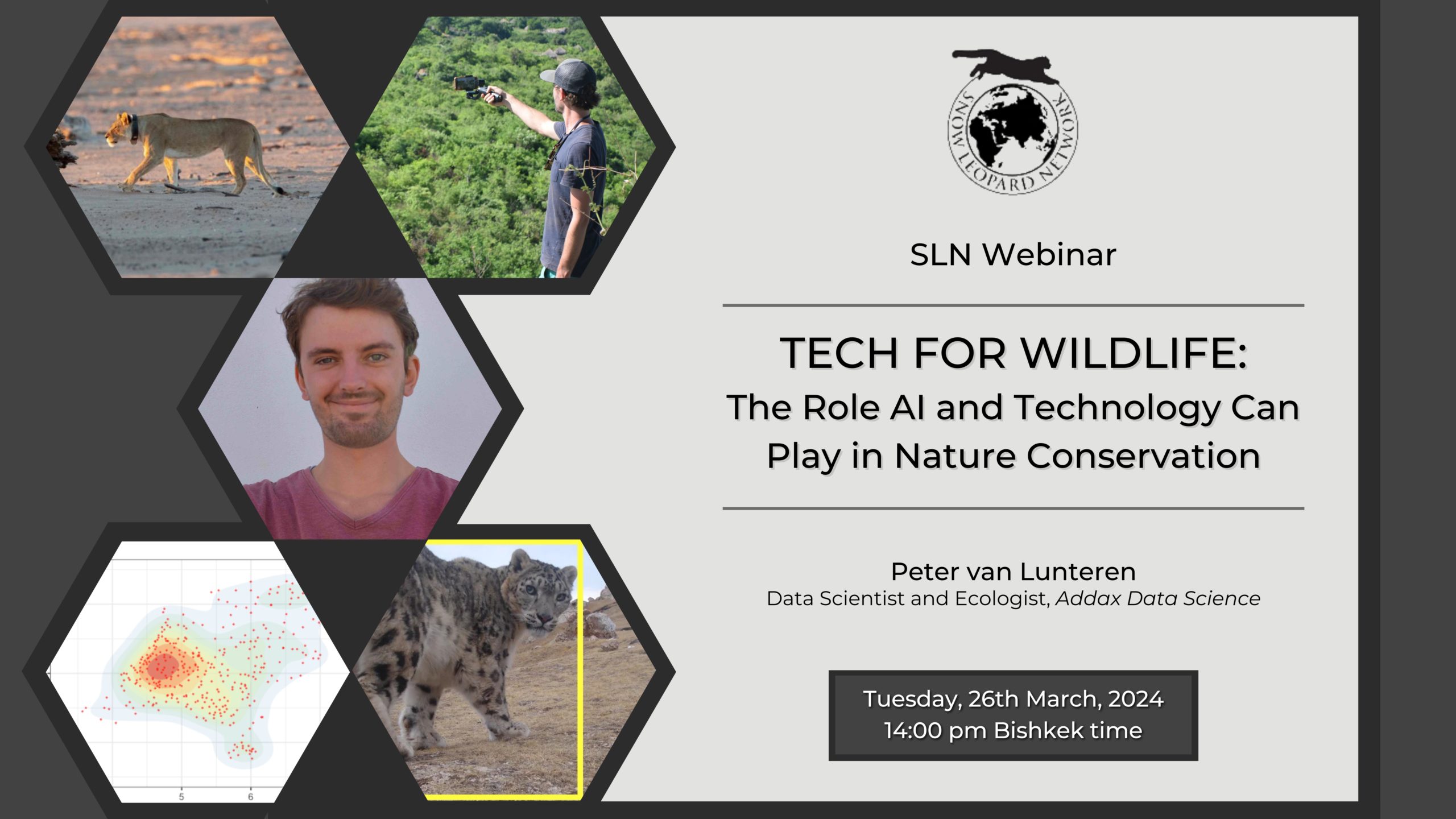 SLN Webinar: Tech for wildlife: The role AI and technology can play in nature conservation