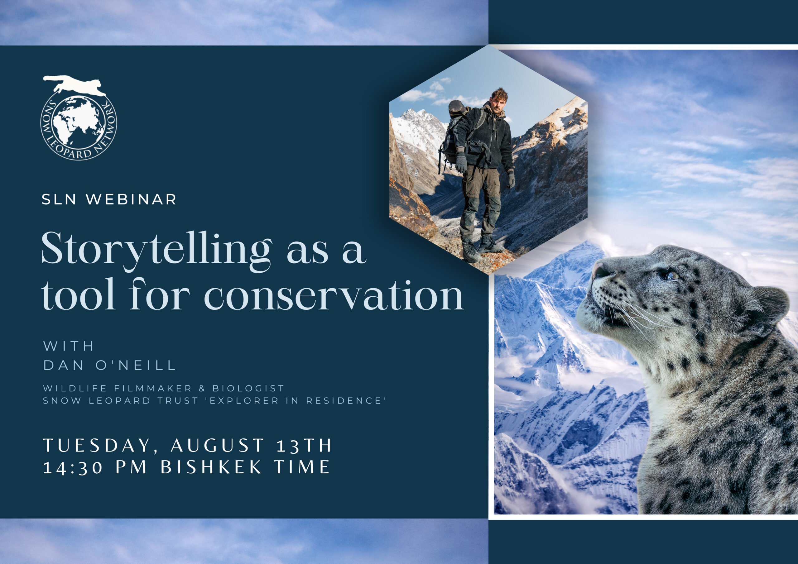 SLN Webinar: Storytelling as a tool for conservation - with Dan O'Neill