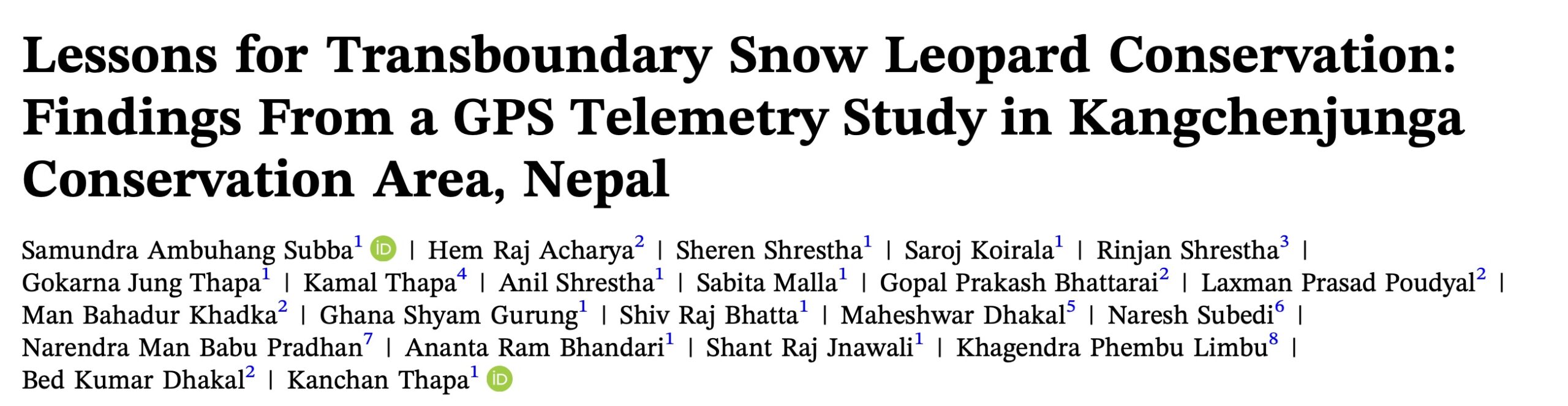 New Article to the Bibliography