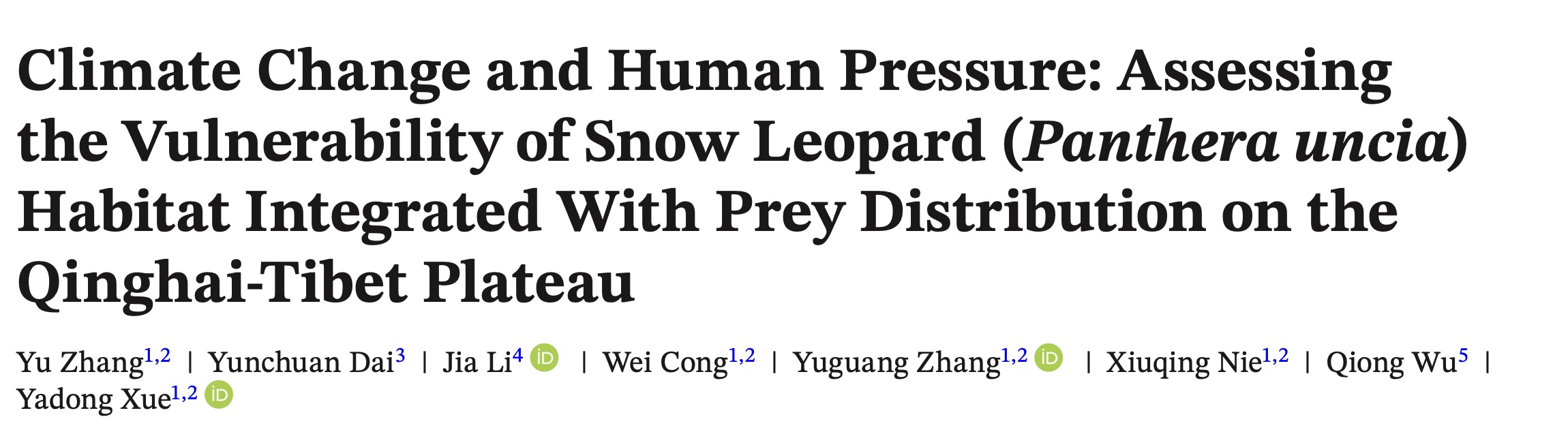 New Article to the Bibliography