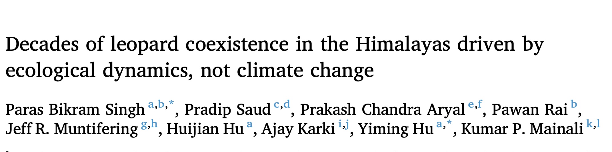 New Article to the Bibliography