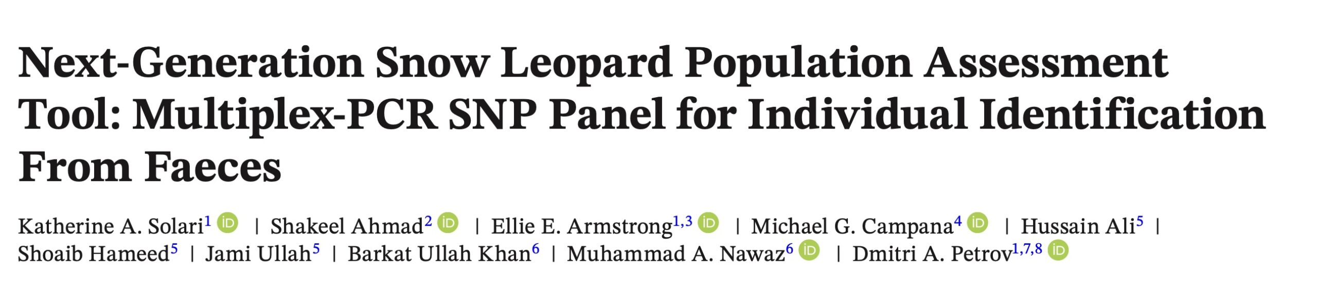 New Article to the Bibliography